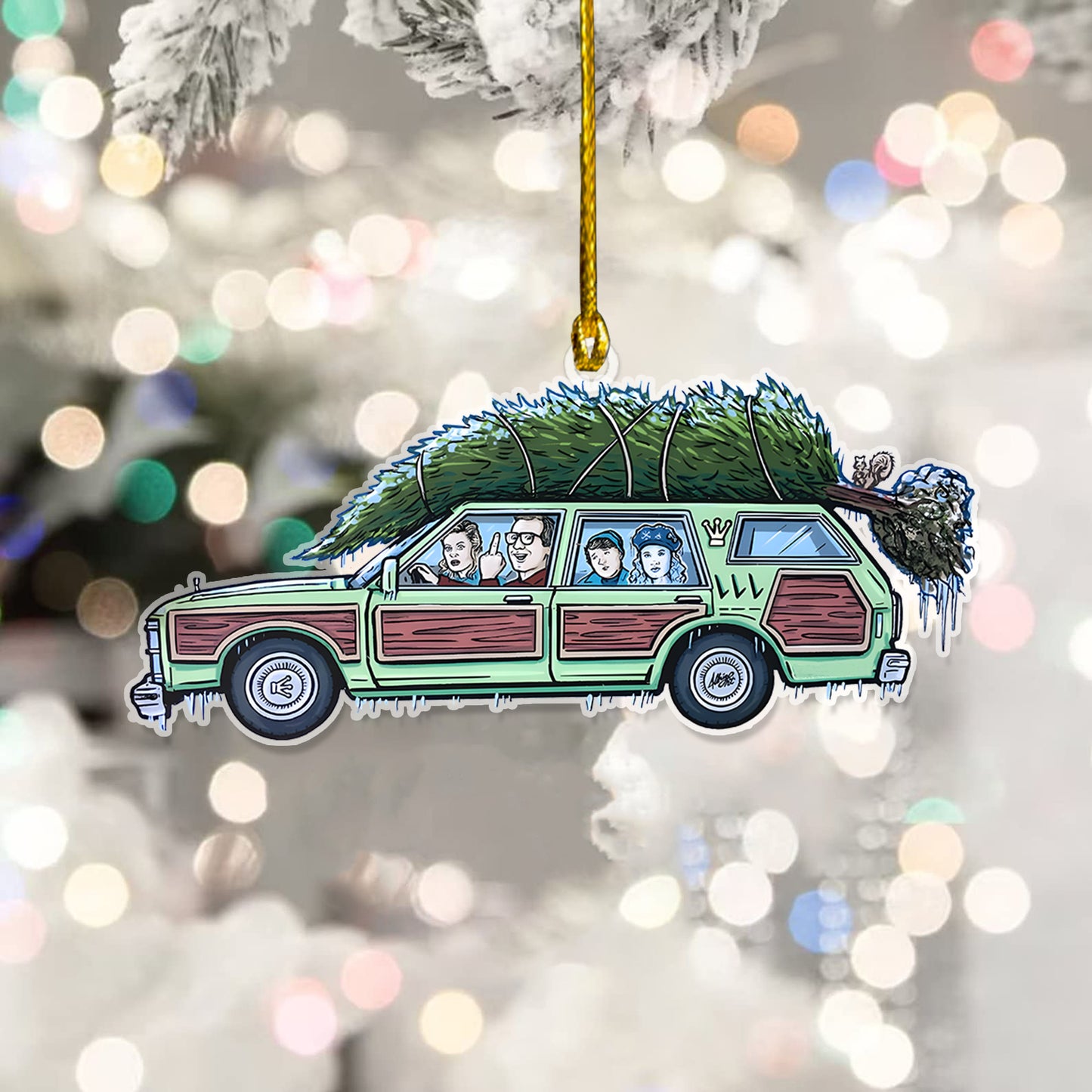 Christmas Vacation  Acrylic Ornament - Gift For Christmas