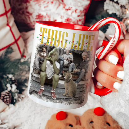 Funny Christmas Movie Thug Life Accent Mug