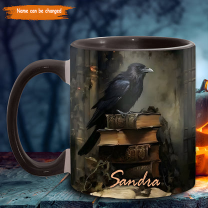 Raven Witches Personalized Halloween Accent Mug