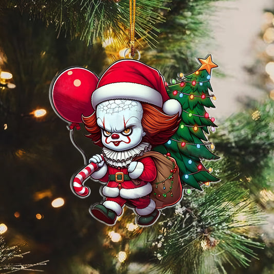 Funny Christmas Horror Character IT Christmas Ornament