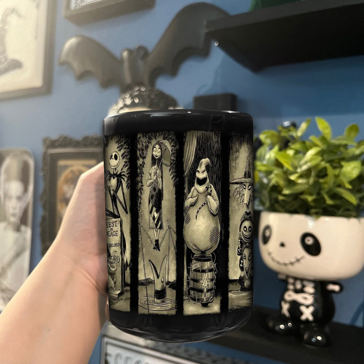 The Nightmare Before Christmas Personalized Halloween Accent Mug