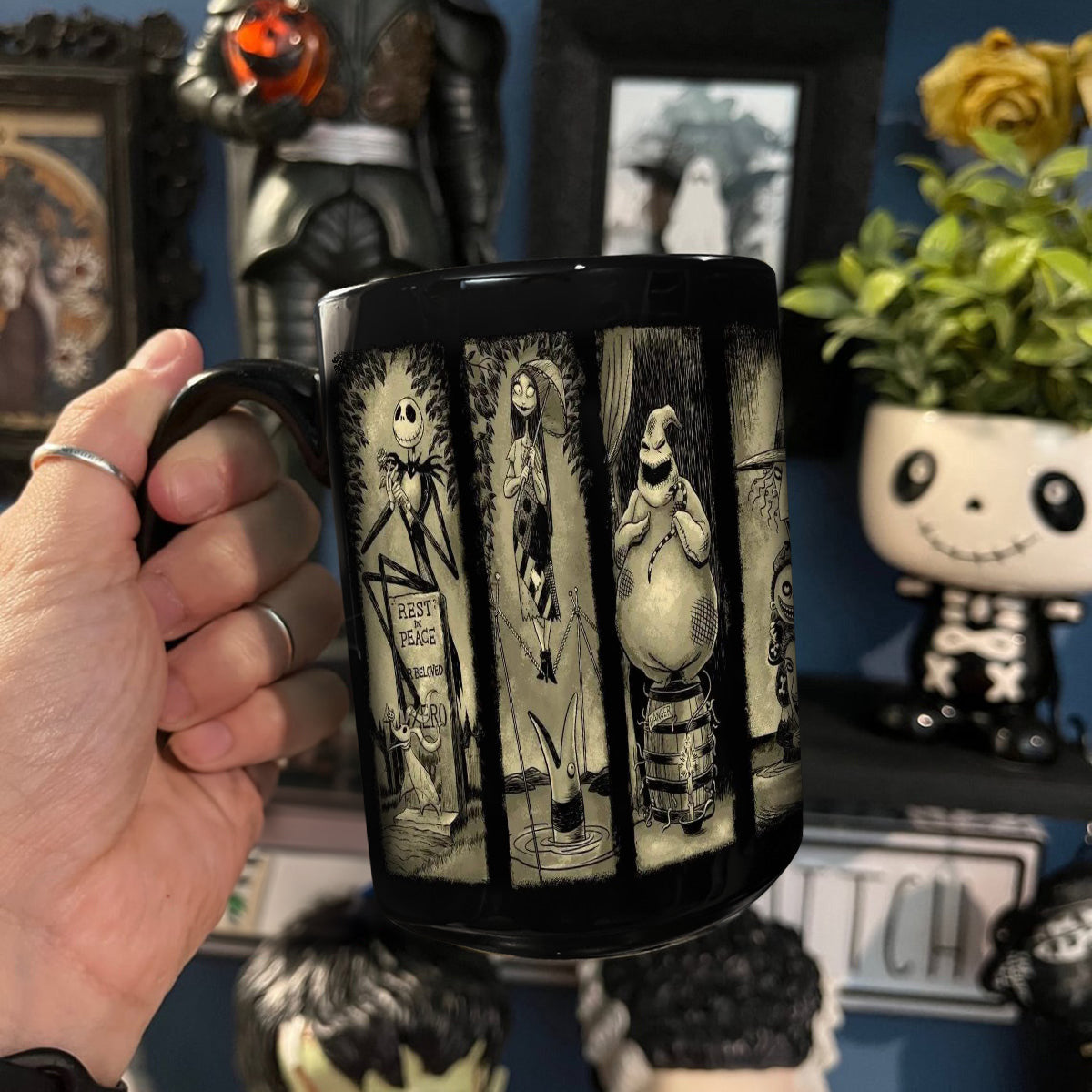 The Nightmare Before Christmas Personalized Halloween Accent Mug