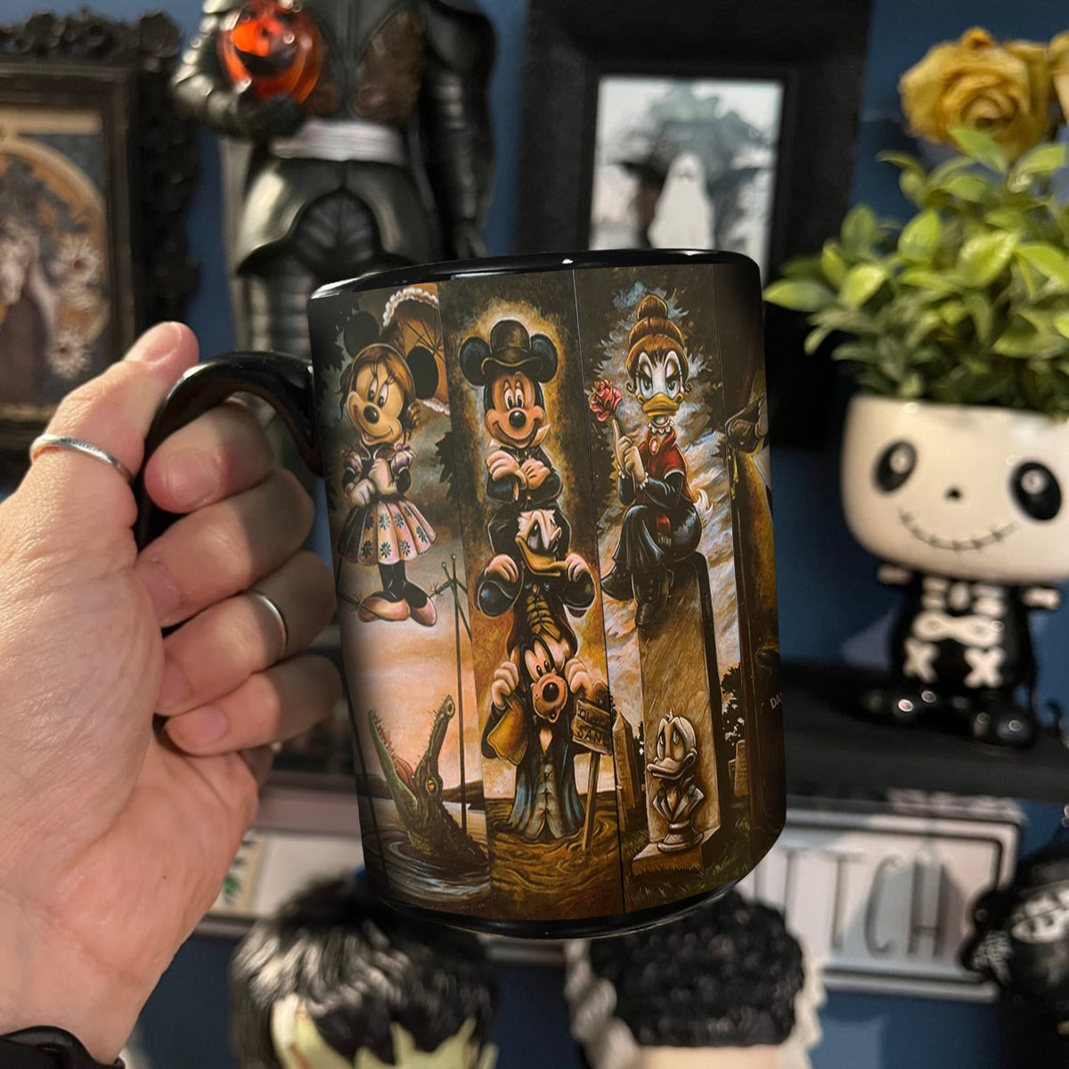 Mickey and Friends Haunted Mansion Halloween Accent Mug