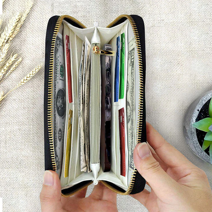 Beyonce Albums Cassette Vintage Leather Long Wallet