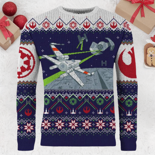 XWings Star Wars Christmas Ugly Sweater