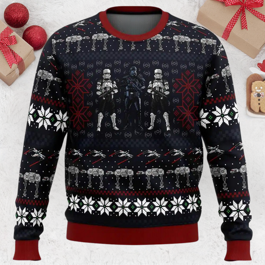 Wrath of The Empire Star Wars Christmas Ugly Sweater