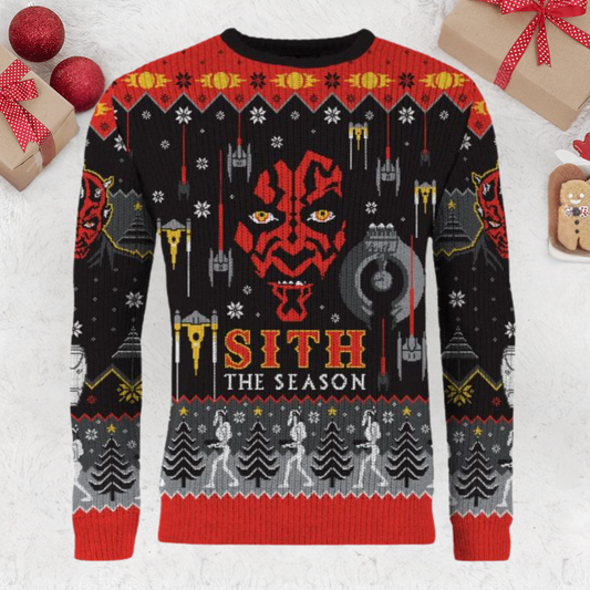 Sith The Season Star Wars Christmas Ugly Sweater