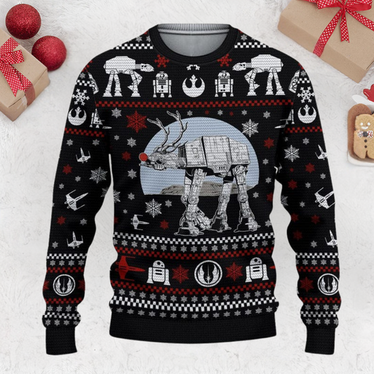 Jolly Christmas Star Wars Christmas Ugly Sweater