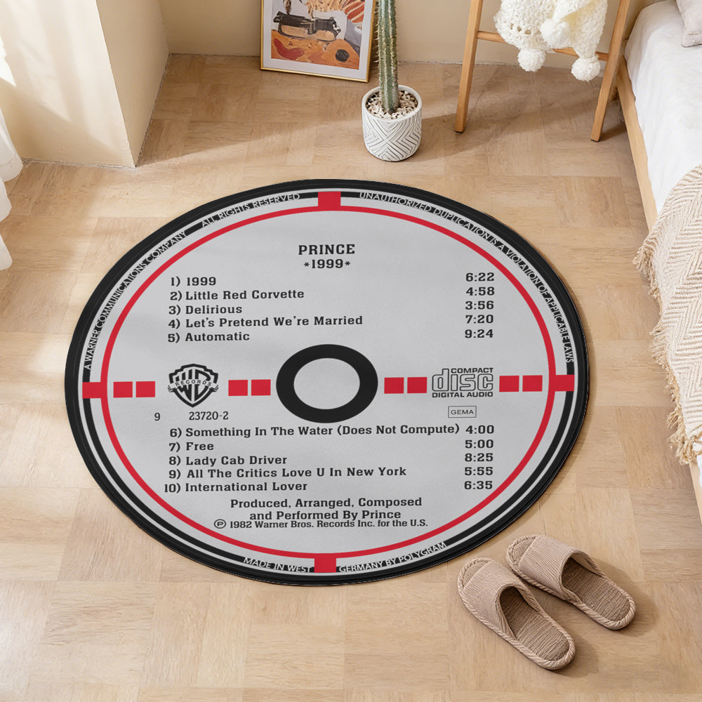 Prince – 1999 Album Music CD Round Rug