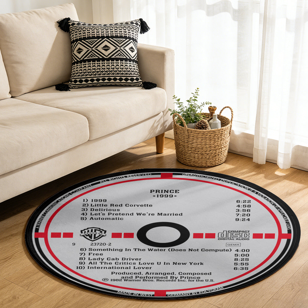 Prince – 1999 Album Music CD Round Rug