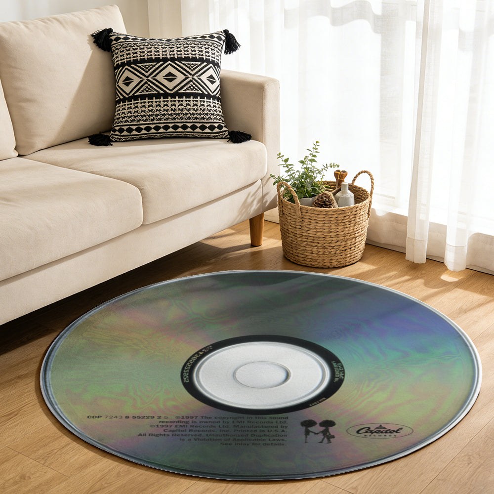 Radiohead – OK Computer Album Music CD Round Rug