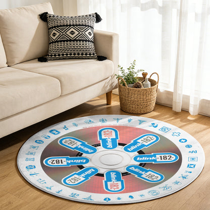 Blink-182 – Enema Of The State Album Music CD Round Rug