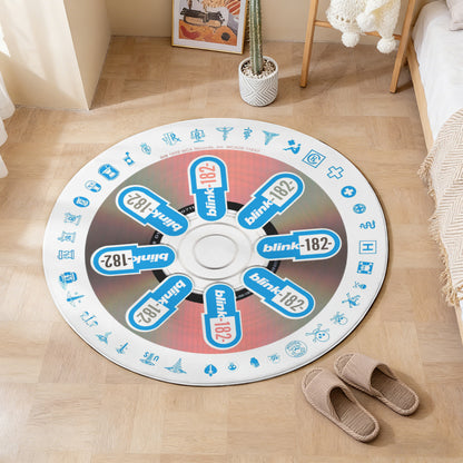 Blink-182 – Enema Of The State Album Music CD Round Rug