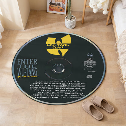 Wu-Tang Clan – Enter The Wu-Tang (36 Chambers) Album Music CD Round Rug