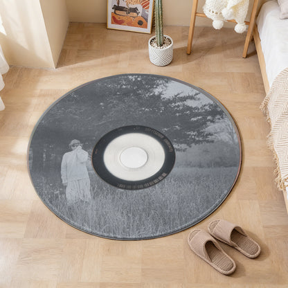 Folklore - Taylor Swift Album Music CD Round Rug