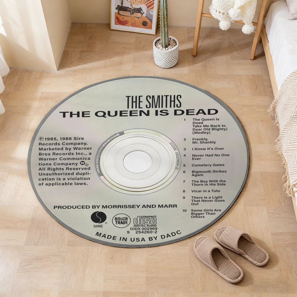 The Smiths – The Queen Is Dead Album Music CD Round Rug