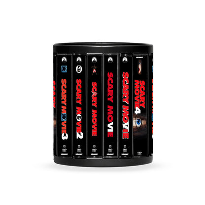 Scary Movie DVD Movies Collection Retro Black Mug