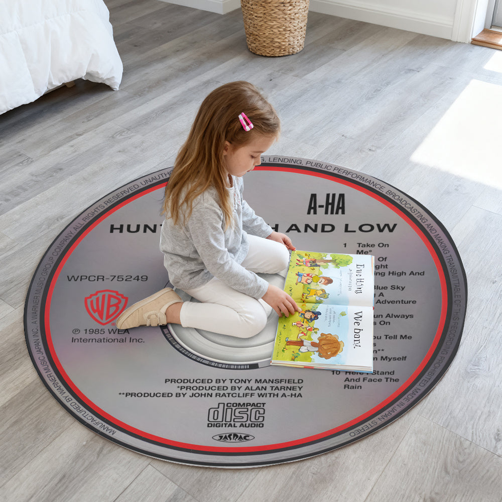 A-ha - Hunting High and Low Album Music CD Round Rug