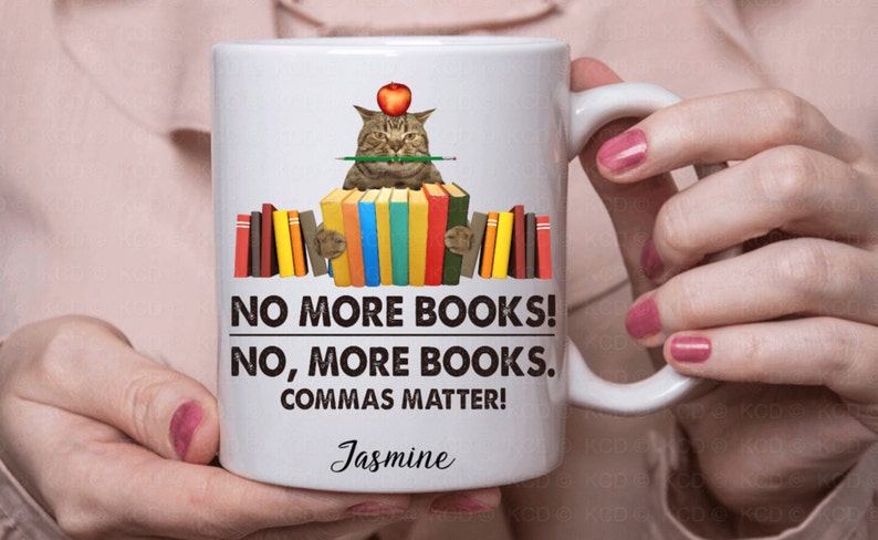 Novelty Readers Book Lovers Mug