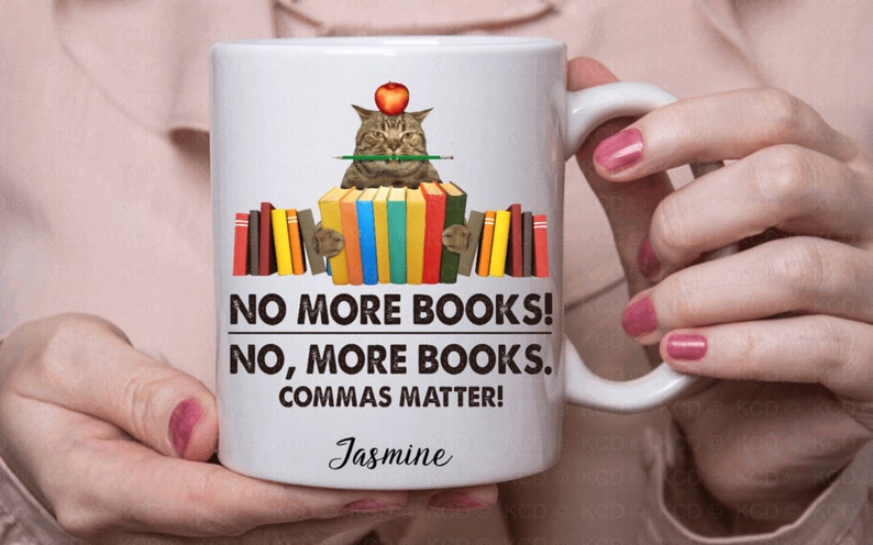 Novelty Readers Book Lovers Mug