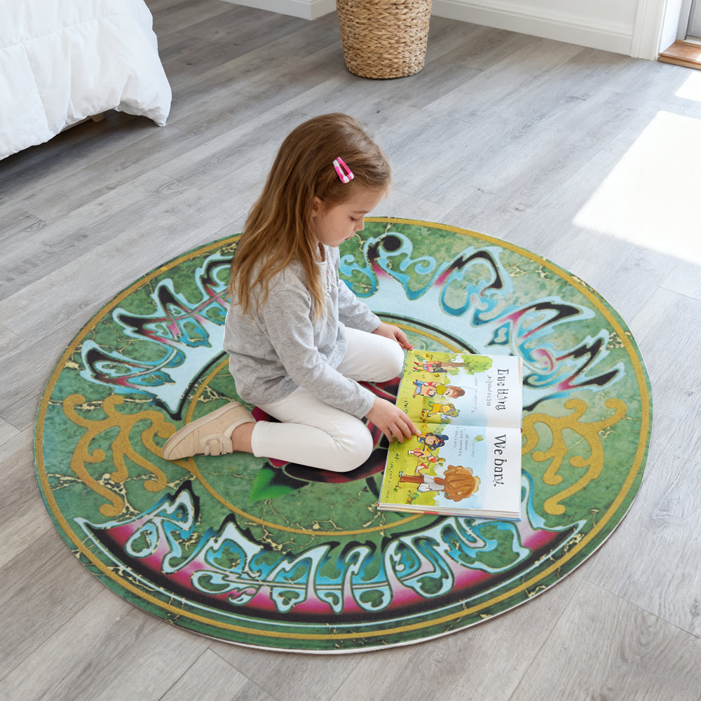 Grateful Dead – American Beauty Album Cover Round Rug