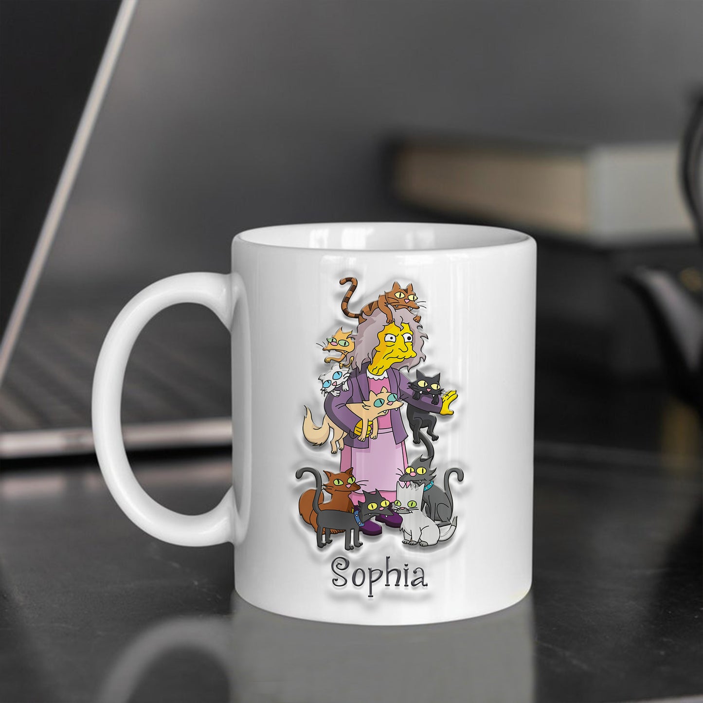 Crazy Cat Lady Personalized Mug