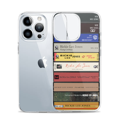 Rickie Lee Jones Albums Cassette Collection Retro Phone Case