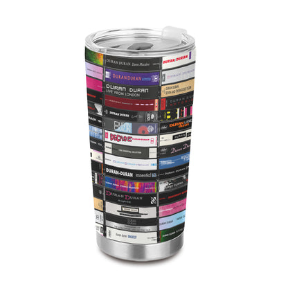 Duran Duran Albums Cassette Retro Collection 20oz Tumbler
