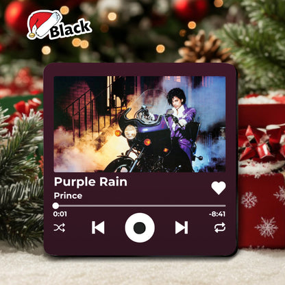 Prince and the Revolution - Purple Rain Music Box Fridge Magnet