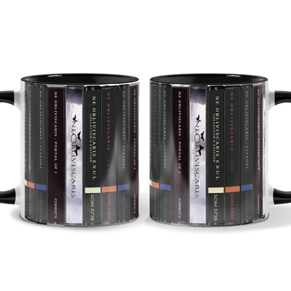 Ne Obliviscaris Albums Cassette Collection Retro Accent Mug