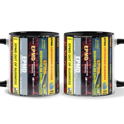 EPMD Albums Cassette Collection Retro Accent Mug
