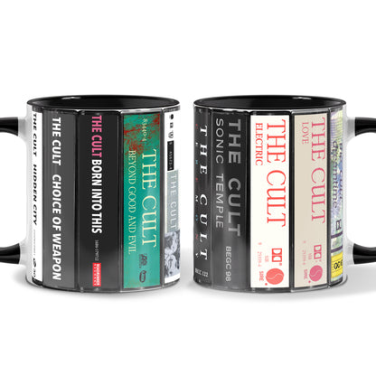 The Cult Albums Cassette Collection Retro Accent Mug
