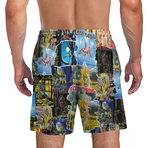 Custom Request Albums Covers Collage Unisex Hawaiian Shorts