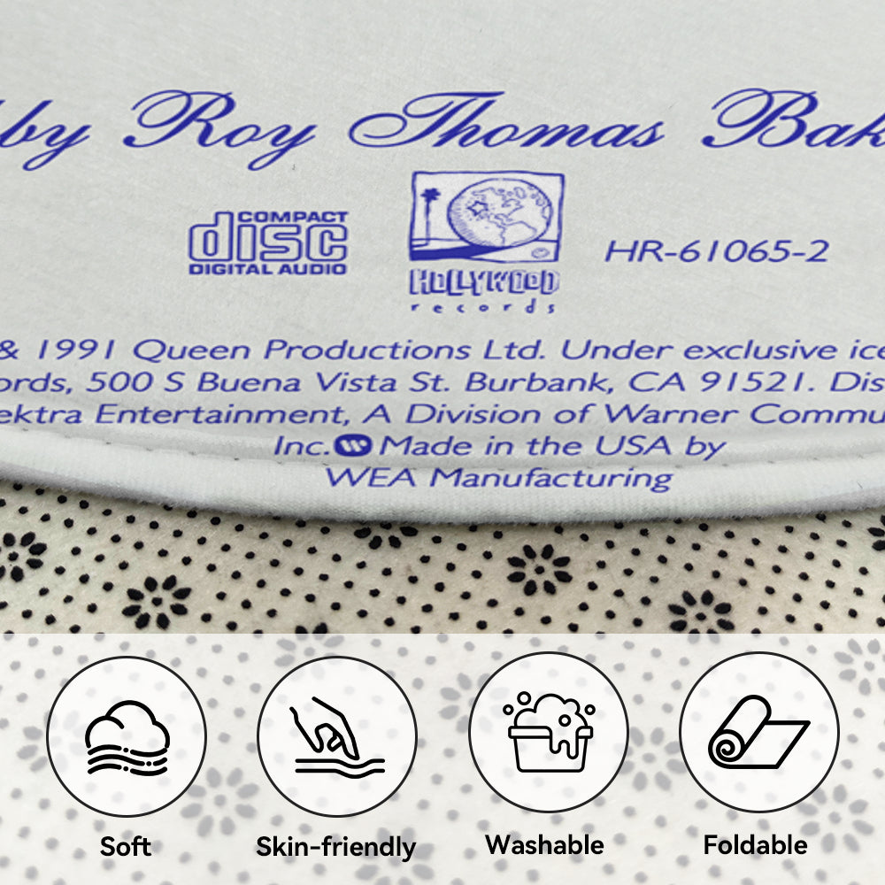 Queen – A Night At The Opera Album Music CD Round Rug