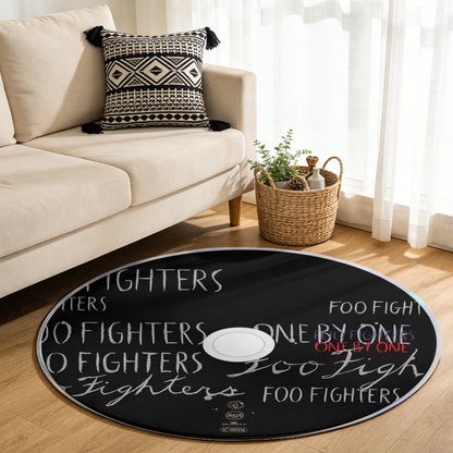 Foo Fighters - One by One Album Music CD Round Rug