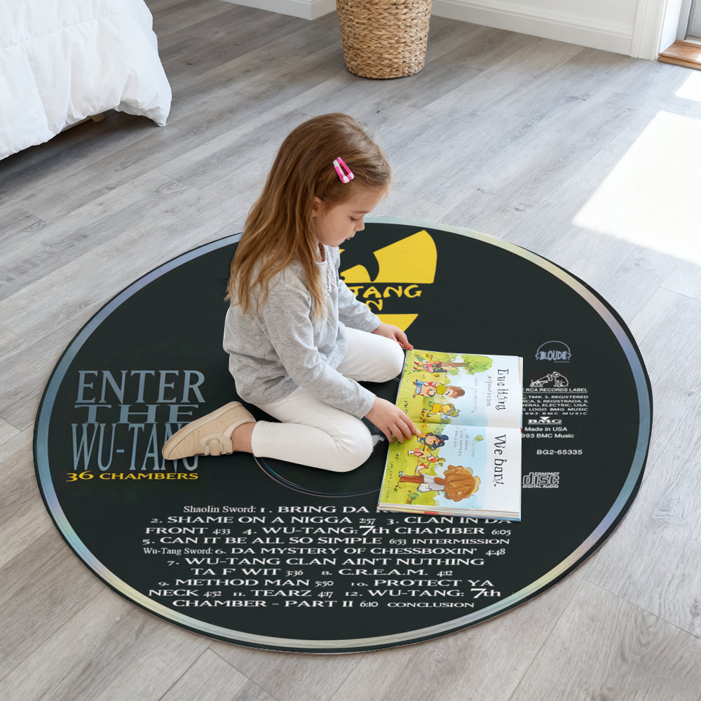Wu-Tang Clan – Enter The Wu-Tang (36 Chambers) Album Music CD Round Rug