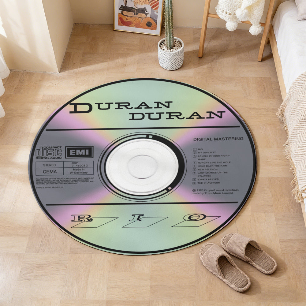Duran Duran - Rio Album Music CD Round Rug