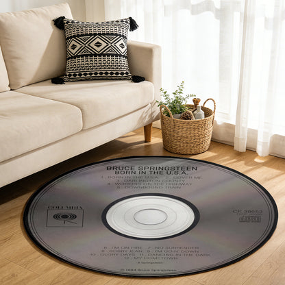 Bruce Springsteen – Born In The U.S.A. Album Music CD Round Rug
