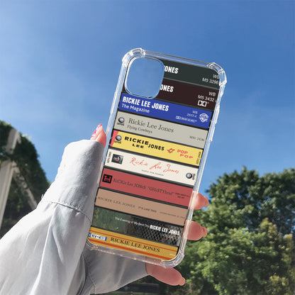 Rickie Lee Jones Albums Cassette Collection Retro Phone Case