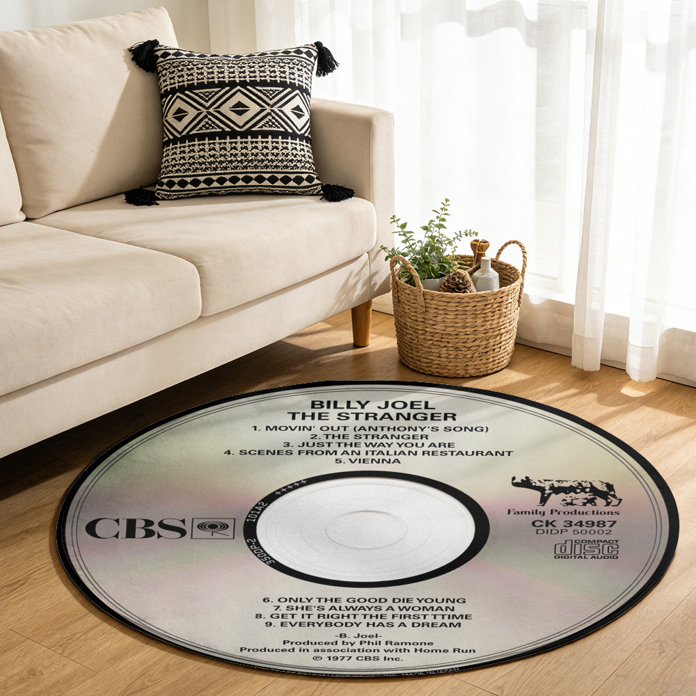 Billy Joel – The Stranger Album Music CD Round Rug
