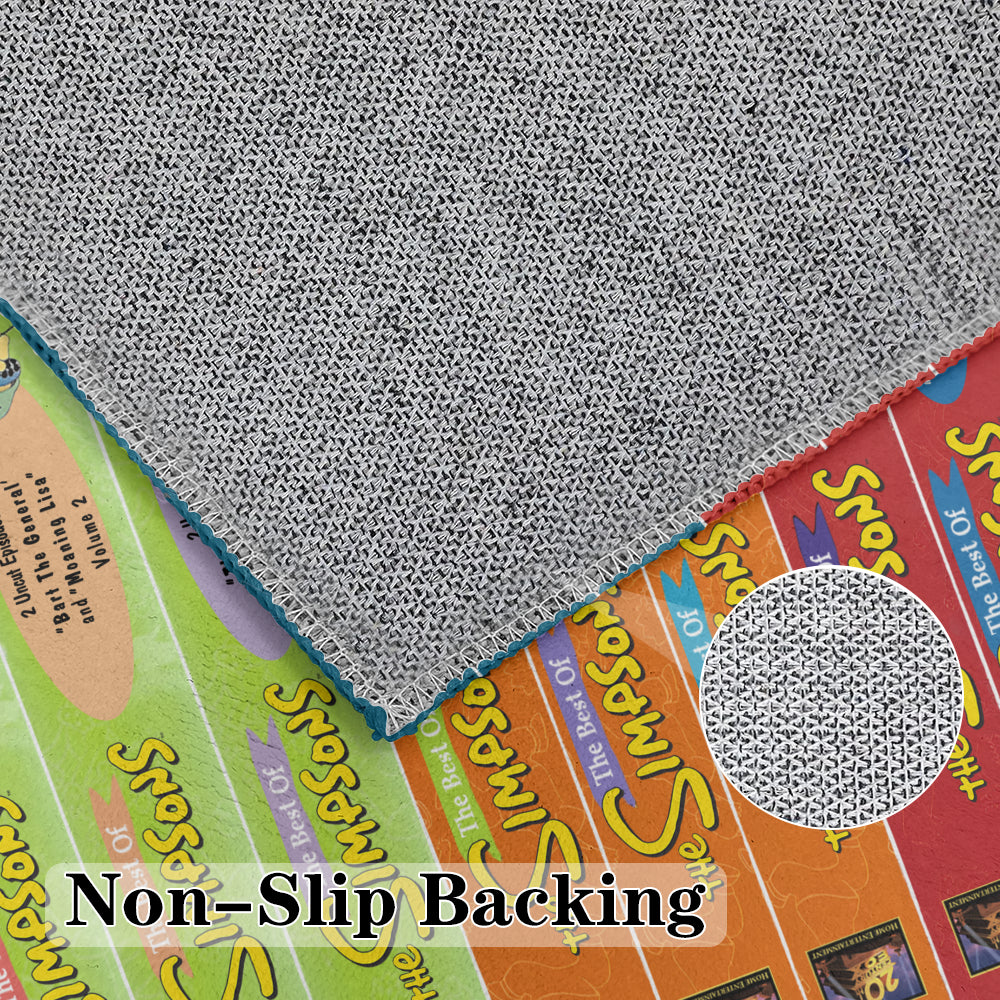 VHS Tape The Best of The Simpsons Movies Indoor Rug