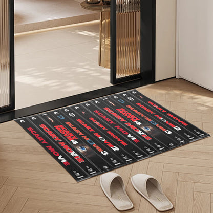Scary Movie DVD Tape Movies Collection Indoor Rug