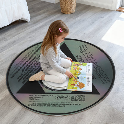 IM - Somewhere in Time Album Music CD Round Rug