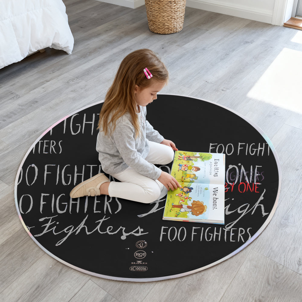 Foo Fighters - One by One Album Music CD Round Rug