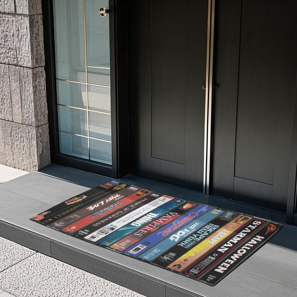 John Carpenter VHS Tape Movies Collection Indoor Rug