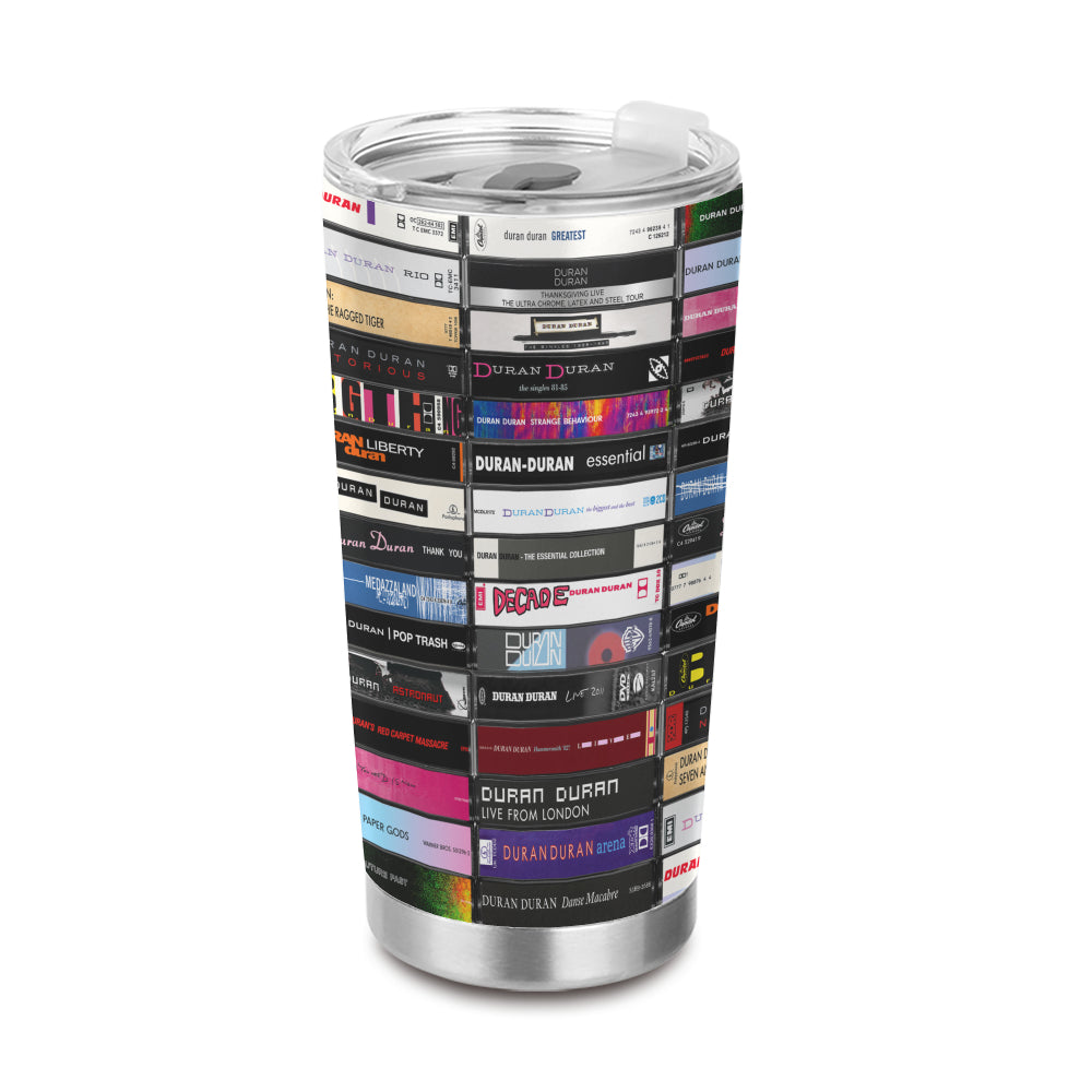 Duran Duran Albums Cassette Retro Collection 20oz Tumbler