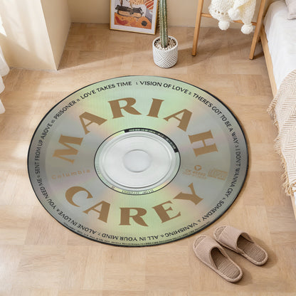 Mariah Carey - Debut Album Music CD Round Rug