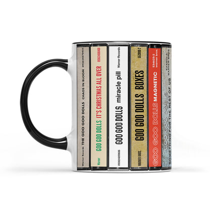 Goo Goo Dolls Albums Cassette Collection Retro Accent Mug