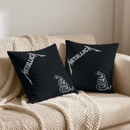 Metallica self-title Album Cover Canvas Pillow (Insert Included)