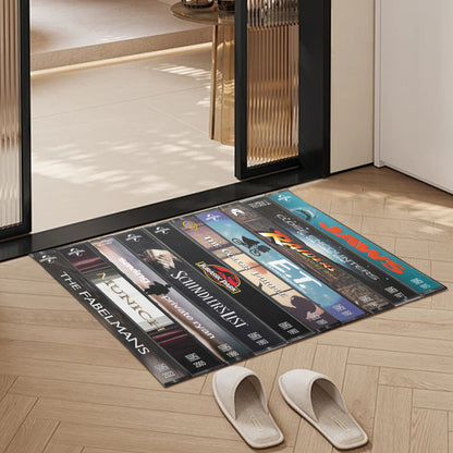 Steven Spielberg VHS Tape Movies Collection Indoor Rug